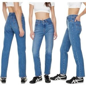 Levi’s Wedgie Straight Jean Indigo Wash 25